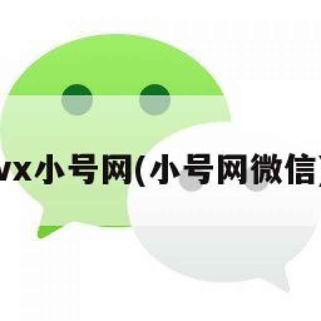 vx小号网(小号网微信)